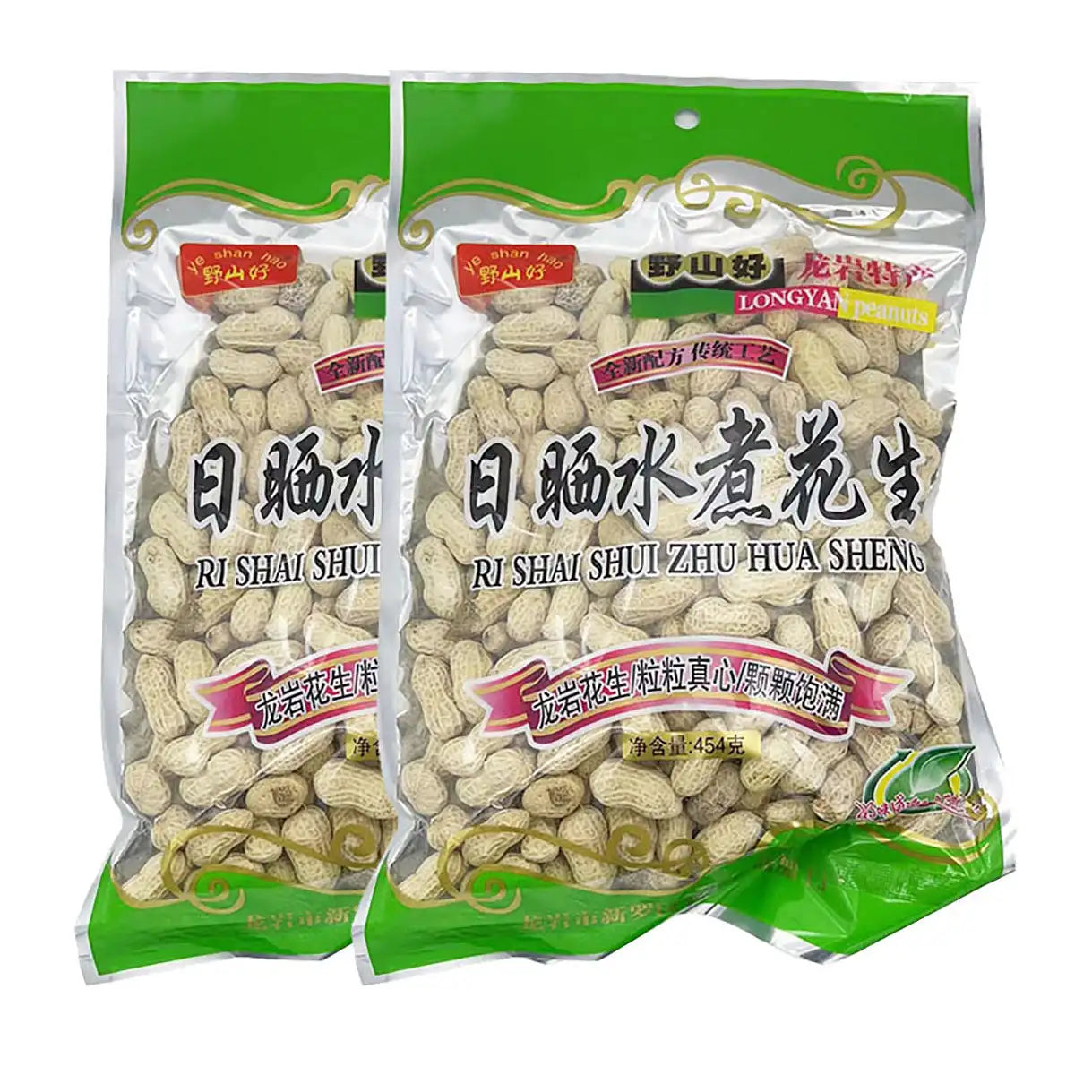 Ye Shan Hao Dried Peanut (Green) 454g