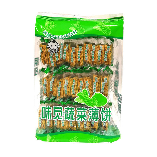 Weijue Vegetable Flavour Biscuits 300g