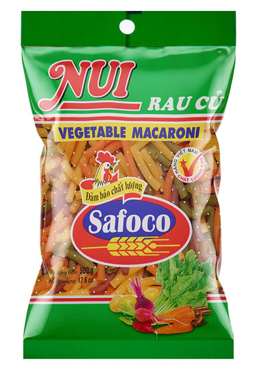 Safoco Vegetable Macaroni 500g