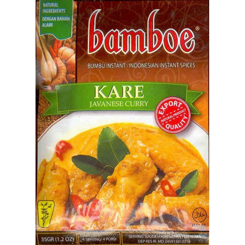 Bamboe Kare Javanese Curry 36g