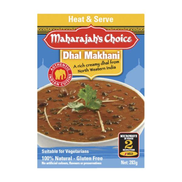Maharajah's Choice Dhal Makhani Ready Meal 283g