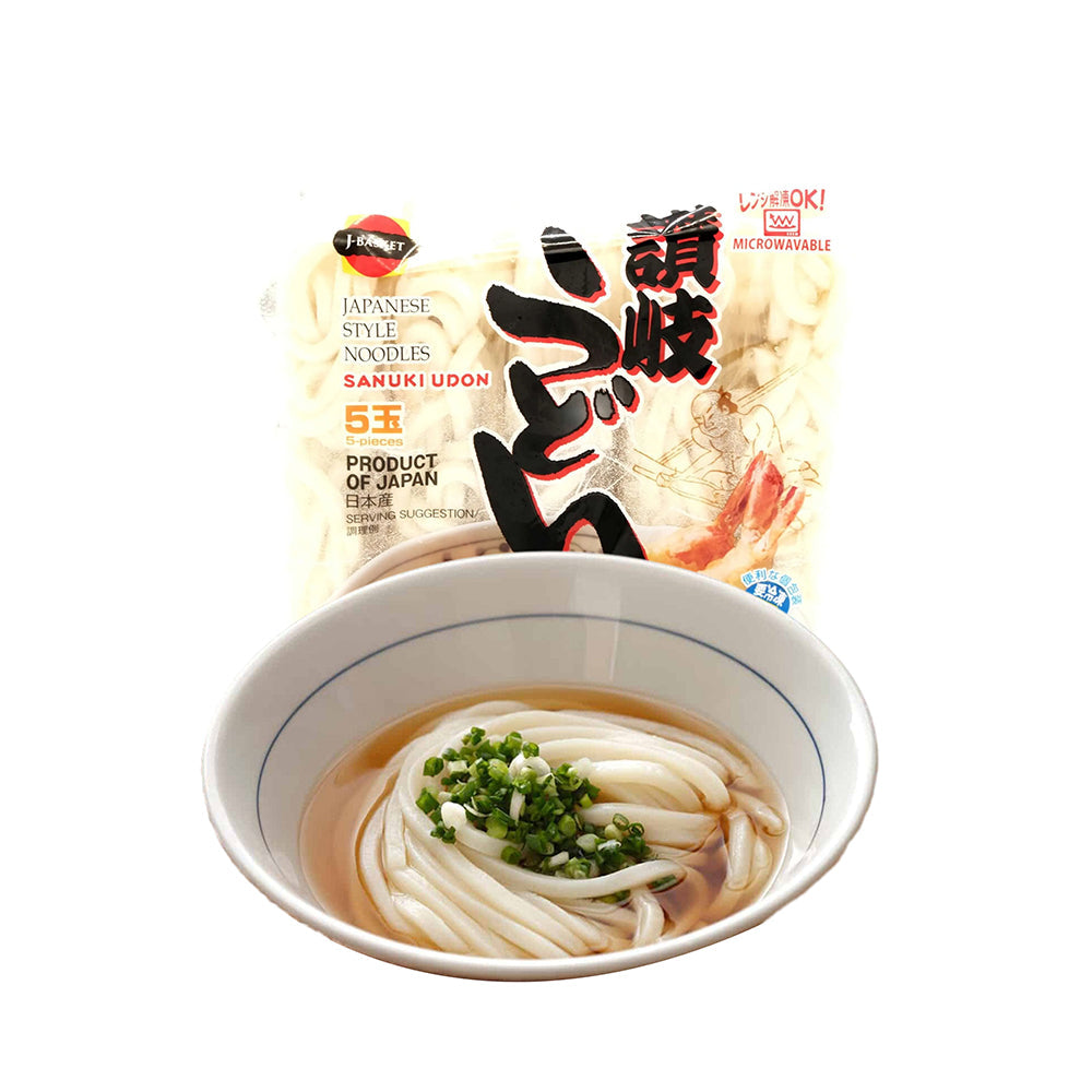 J-Basket Frozen Udon Noodles 5pcs 1.25kg