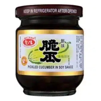 AGV Pickled Sliced Cucumber In Soy Sauce 180g