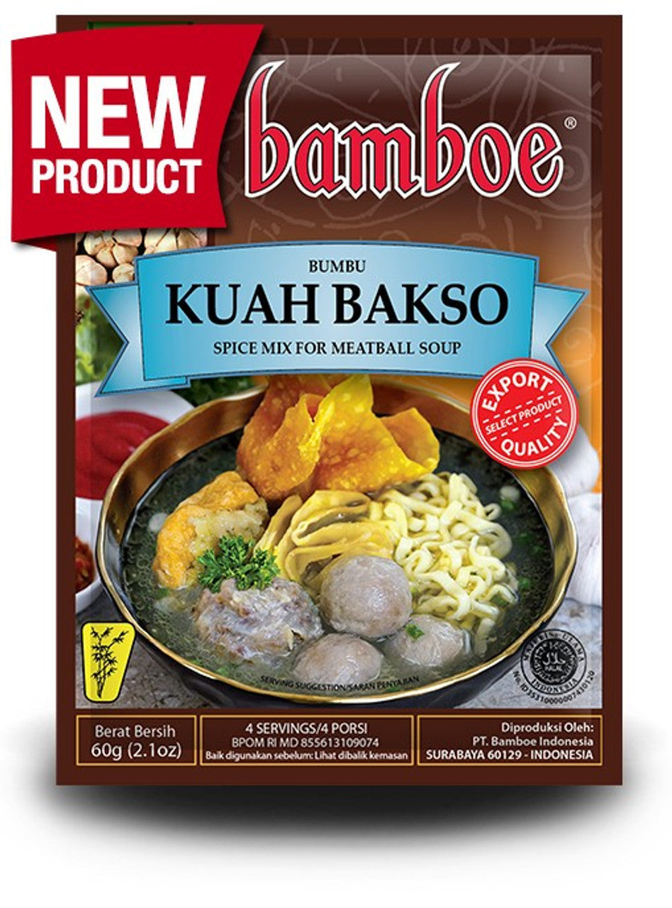 Bamboe Bumbu Kuah Bakso (Meatball Soup) 60g