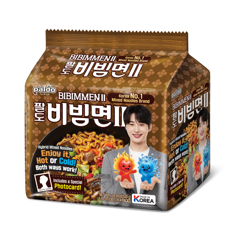 Paldo Spicy Cold Flavour Ramen Instant Noodles 130g*4