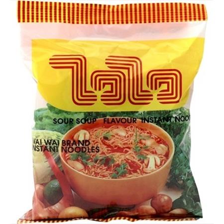 Wai Wai Sour Soup Flavour Instant Rice Vermicelli 60g