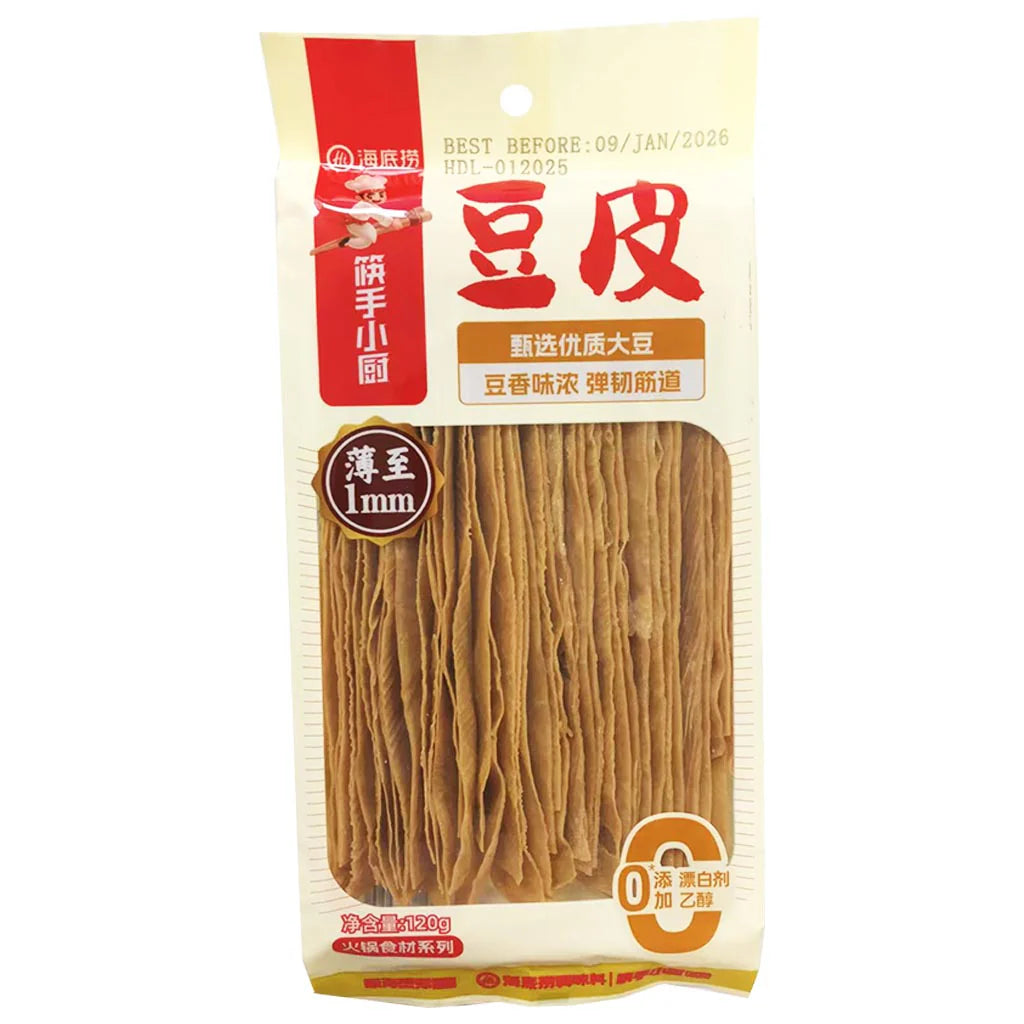 Haidilao Sliced Bean Curd Skin 120g