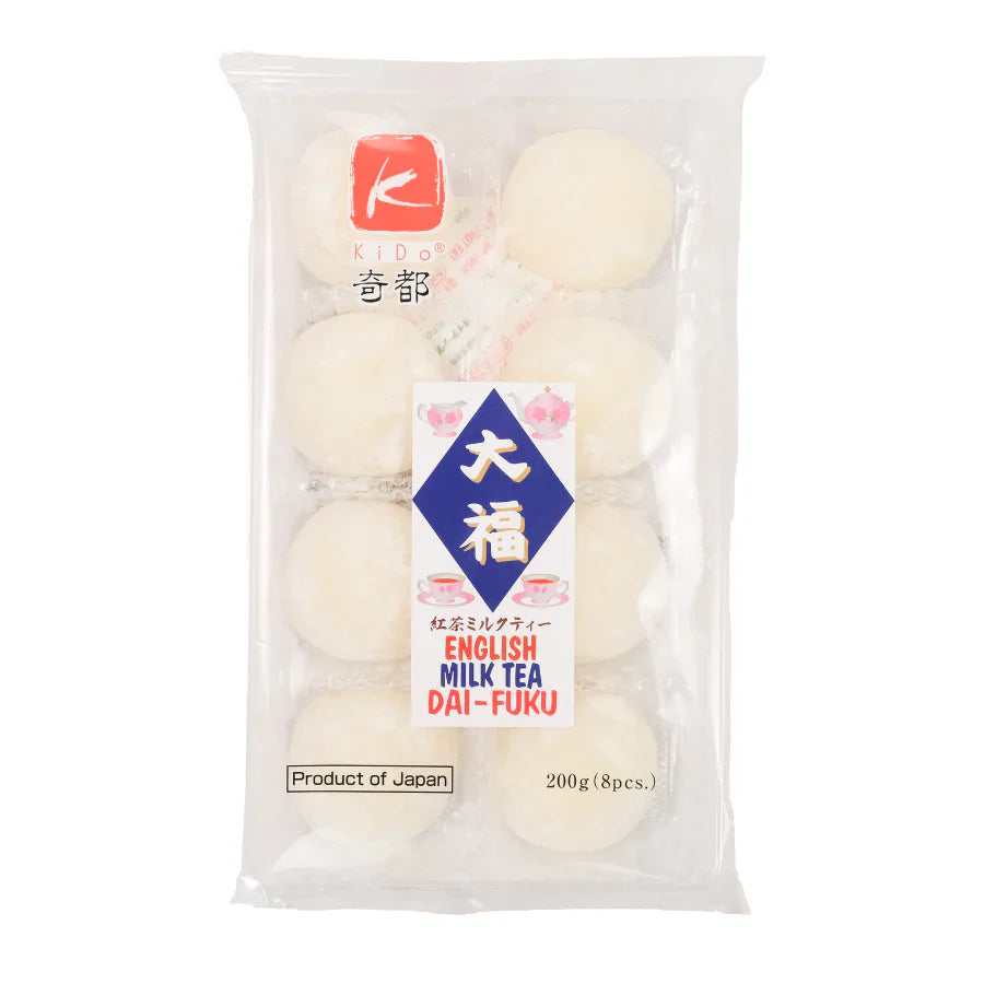 Kido English Milk Tea Flavour Mochi 200g (EXP: 26.04.2026)