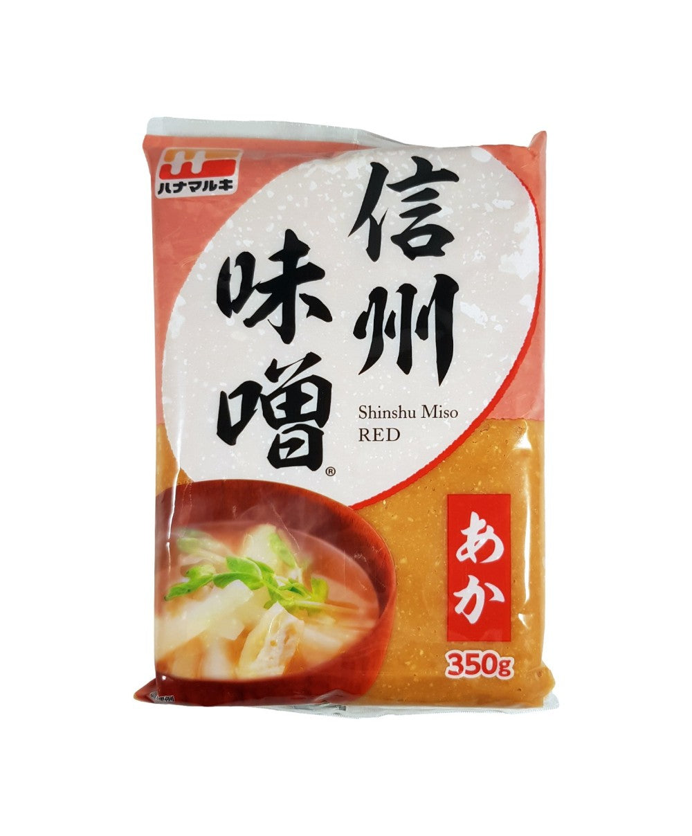 Hanamaruki Shinshu Aka - Red Miso Paste 350g