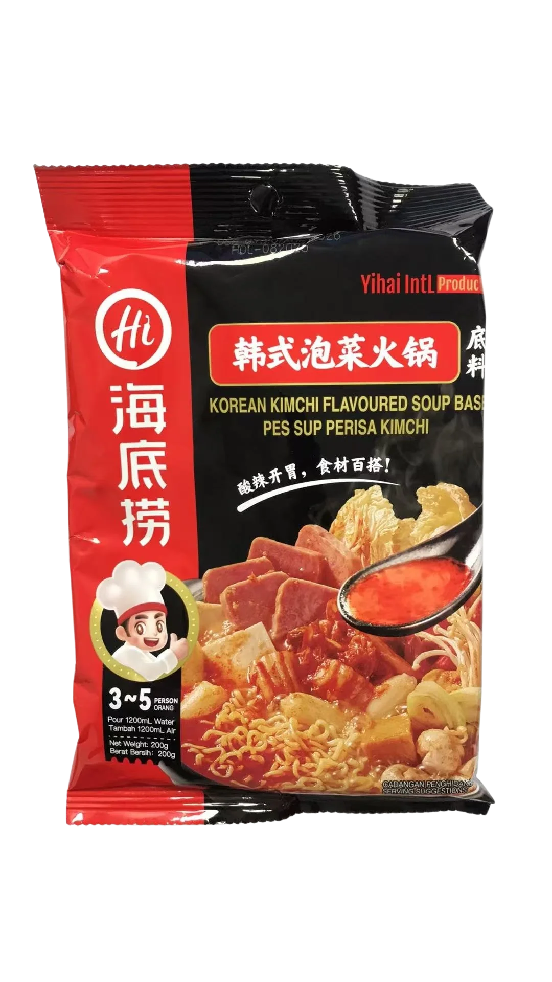 Haidilao Kimchi Flavour Hot Pot Soup Base 200g