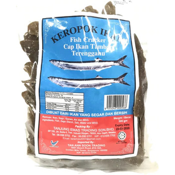 Delyco Keropok Ikan - Fish Cracker 500g