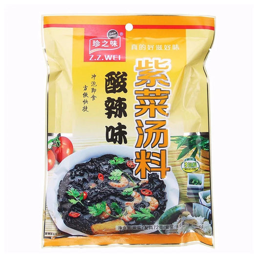 Z.Z.Wei Sour and Spicy Seaweed Soup 72g