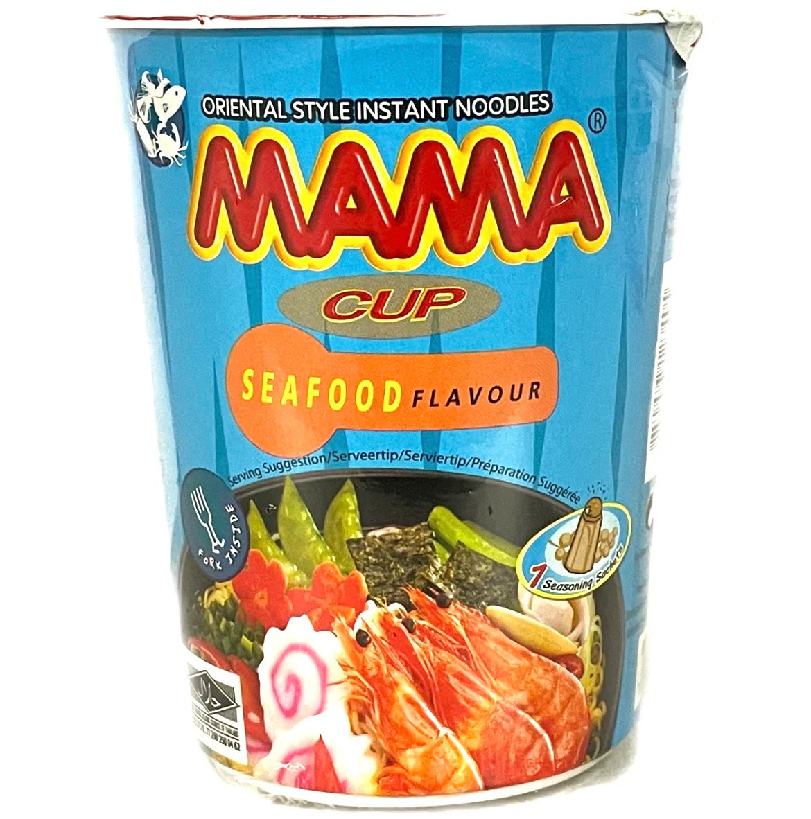 Mama Instant Cup Noodles Seafood Flavour 70g