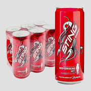 Sting Energy Drink Red Ginseng + Strawberry 320ml*6