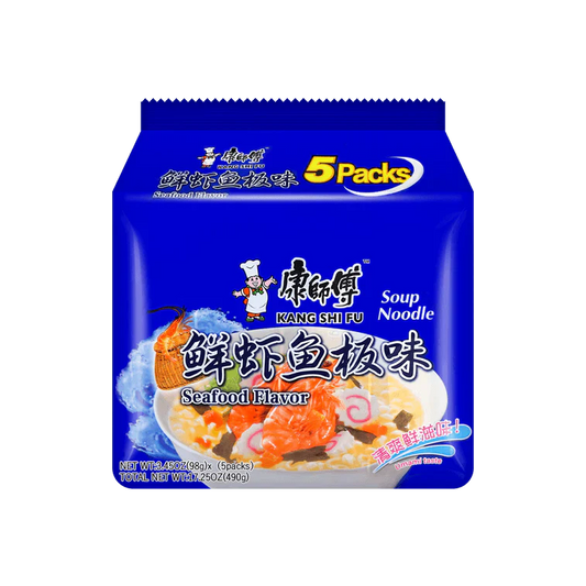 Kang Shi Fu Seafood Flavour Instant Noodles 5p
