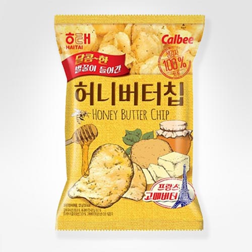 Haitai Honey Butter Chips 100g
