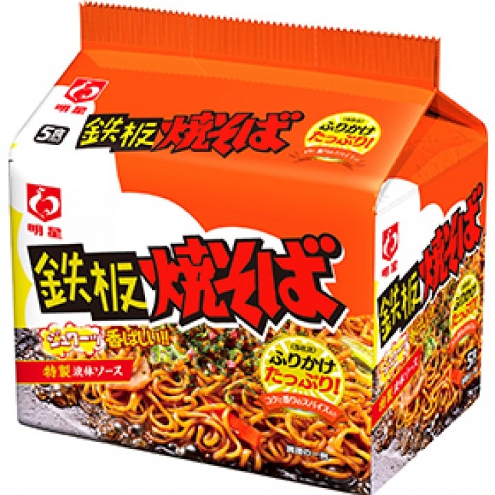 Myojo Teppanyaki Soba Flavour Ramen 5 Packs