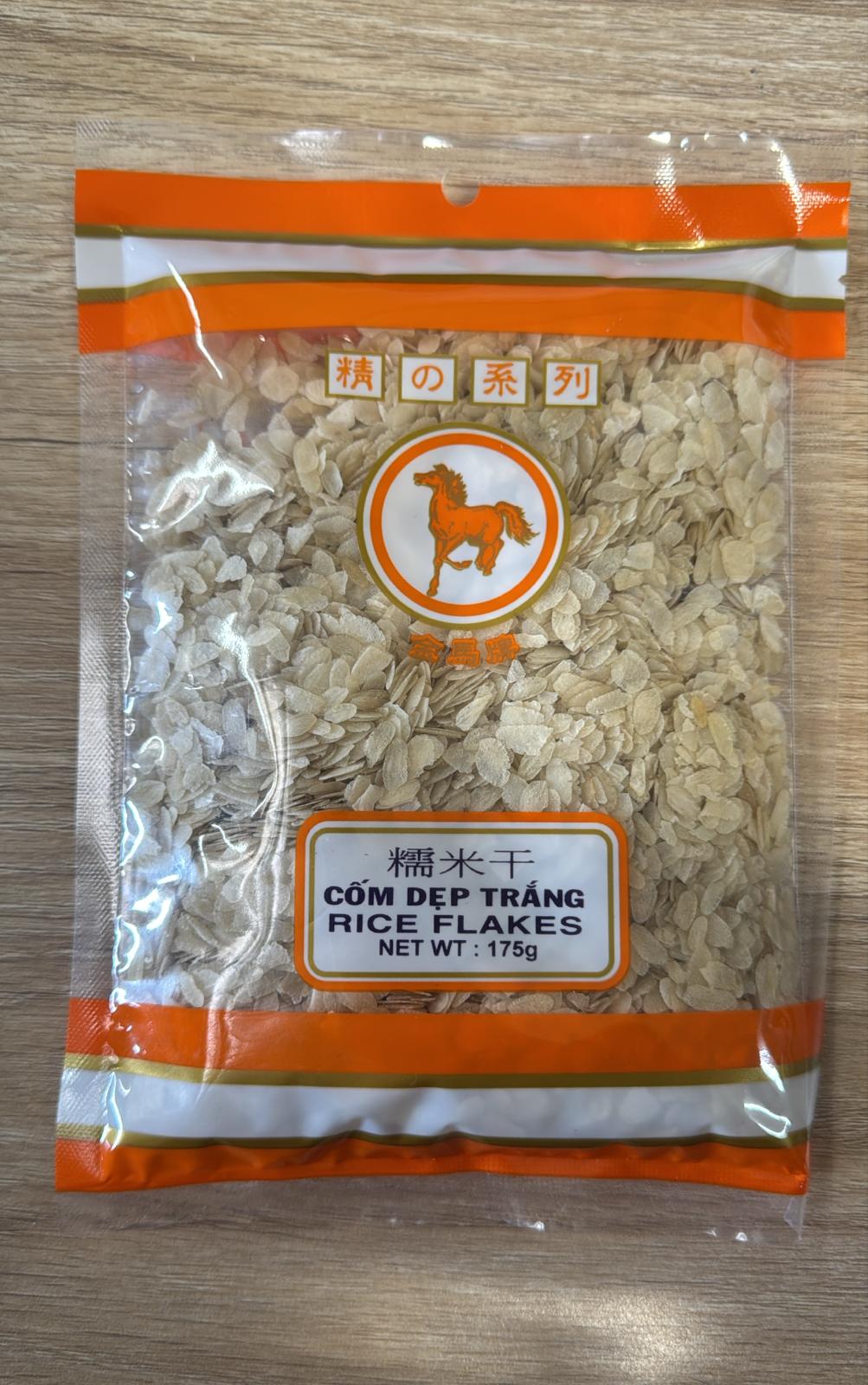 Golden Horse White Rice Flakes 175g
