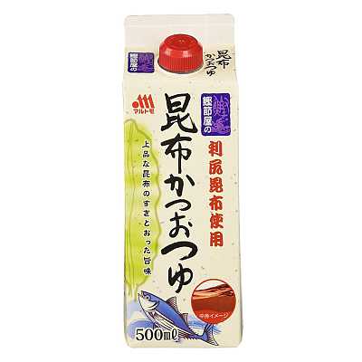 Marutomo Dashi, Konbu and Katsuo Liquid seasoning, Kelp and Bonito 500ml