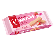 Garden Strawberry Flavour Cream Wafers 200g