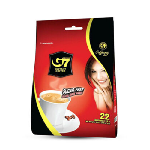 Trung Nguyen G7 Coffee Instant Coffee Sugar Free & Collagen Added 16g*22 sachet