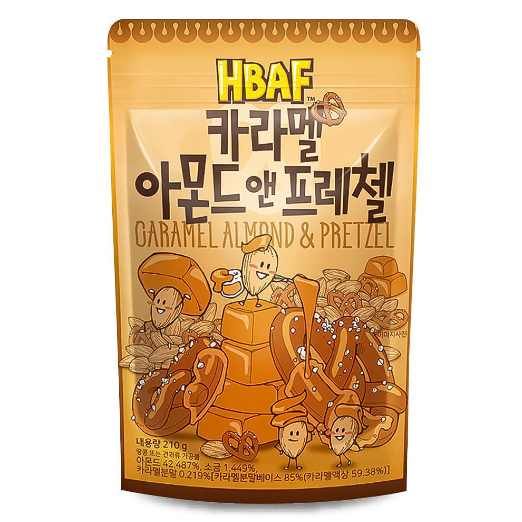 Gilim Caramel Salted Almond & Pretzel 190g