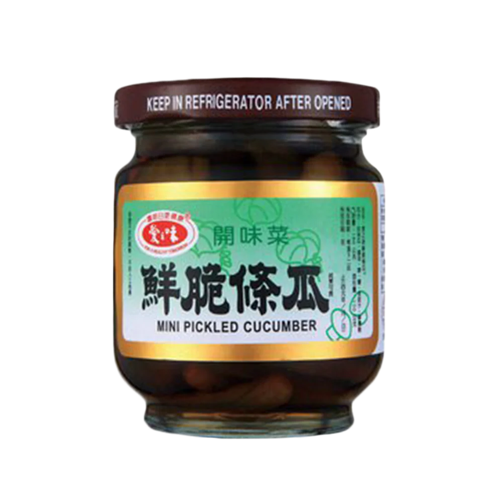 AGV Pickled Mini Cucumber (Strip) In Soy Sauce 180g