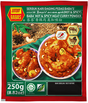 Baba's Hot & Spicy Meat Curry Powder 250g