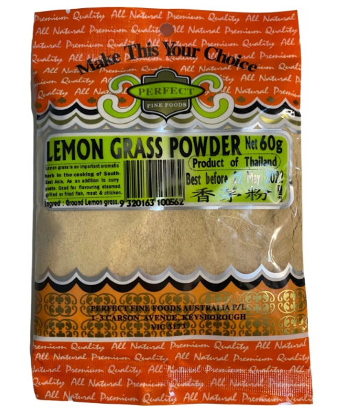 Perfect Fine Foods Lemongrass Powder 60g