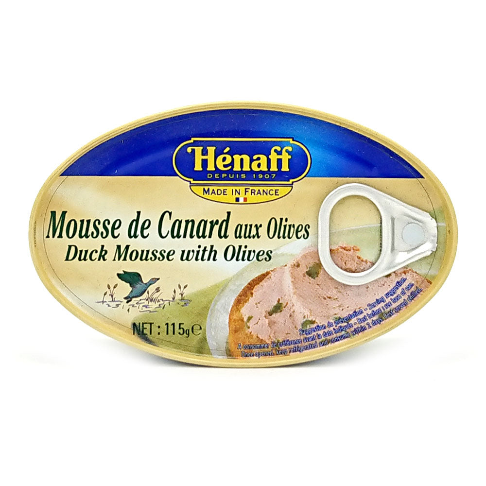 Henaff Mousse Duck with Olives 115g