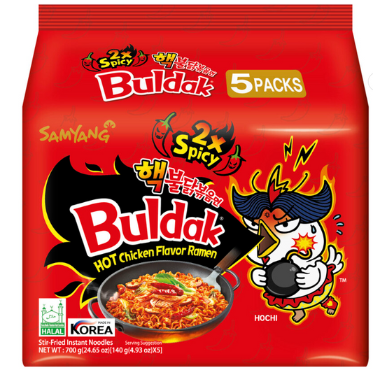 Samyang Buldak Ramen Hot Chicken 2x Spicy 5 pack