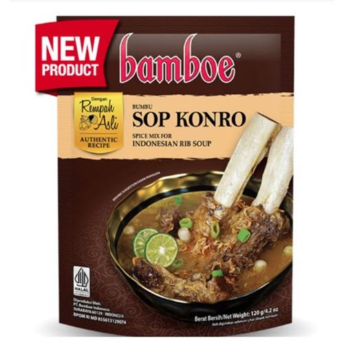 Bamboe Bumbu SOP Konro (Spice Mix for Indonesian Rib Soup) 120g