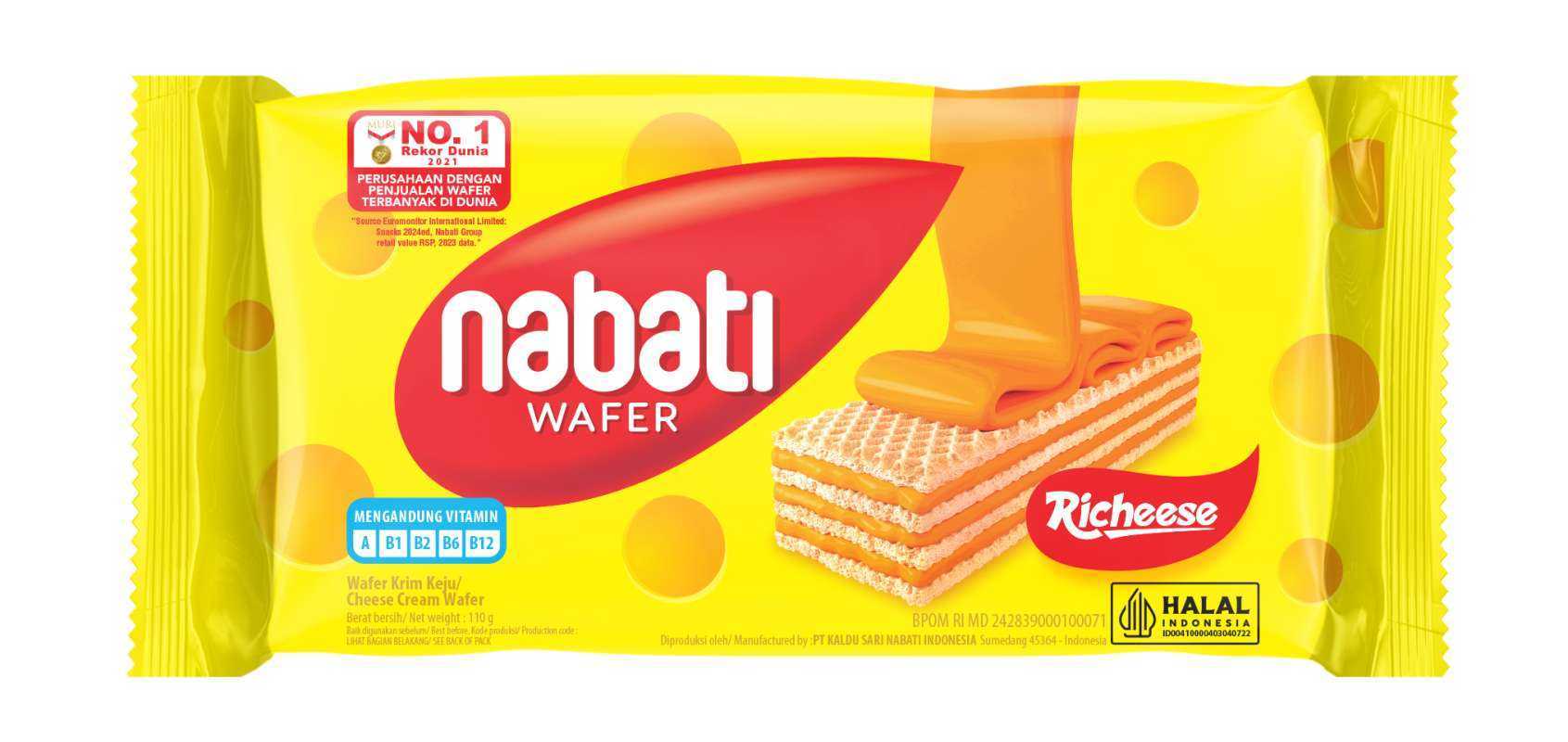 Nabati Cheese Flavour Wafer 110g