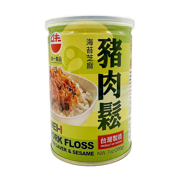 Wei-I Pork Floss With Laver & Sesame 200g