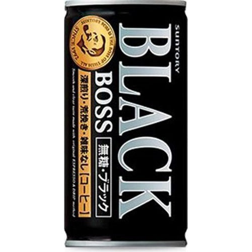 Suntory Boss Black Coffee 185g*6