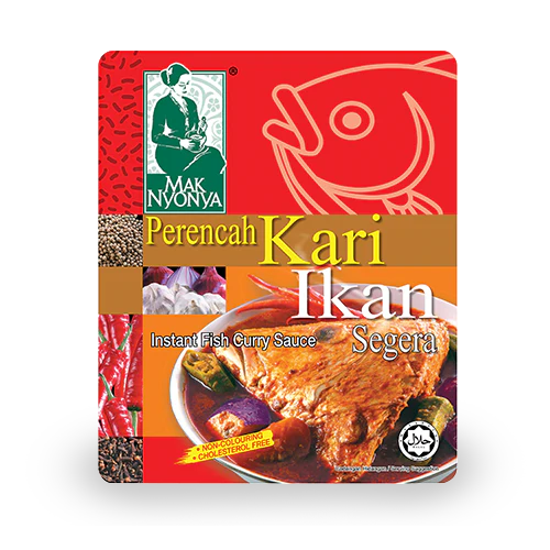 Mak Nyonya Perencah Kari Ikan Segera - Instant Fish Curry Sauce 200g