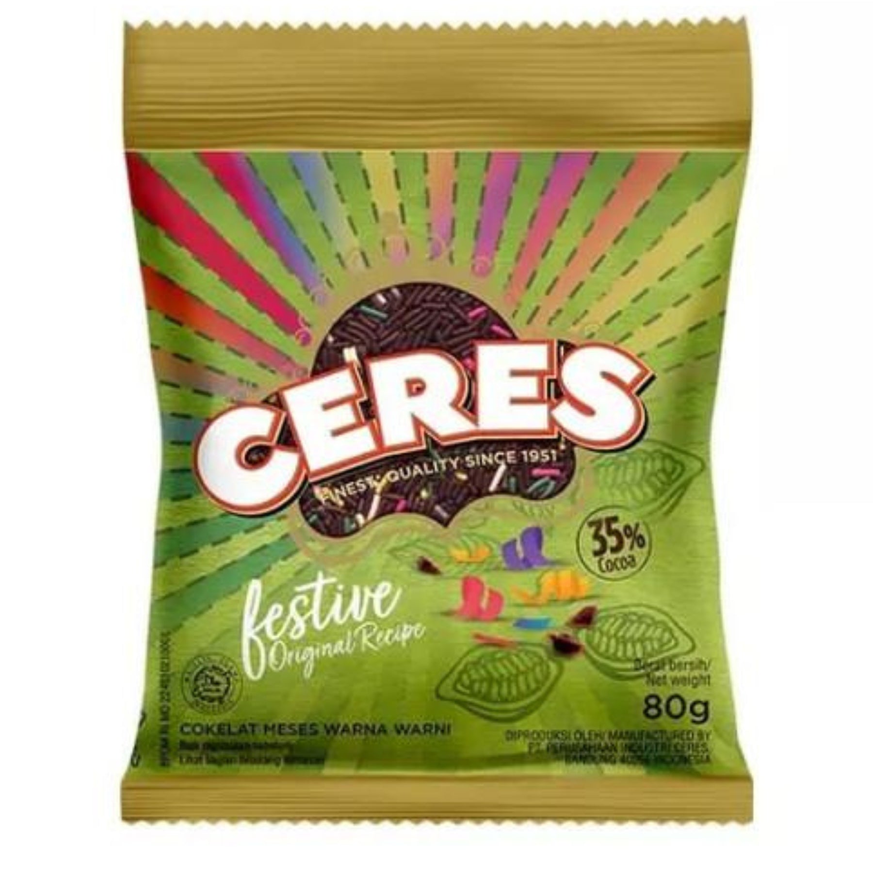 Ceres Festive Chocolate Sprinkle 200g