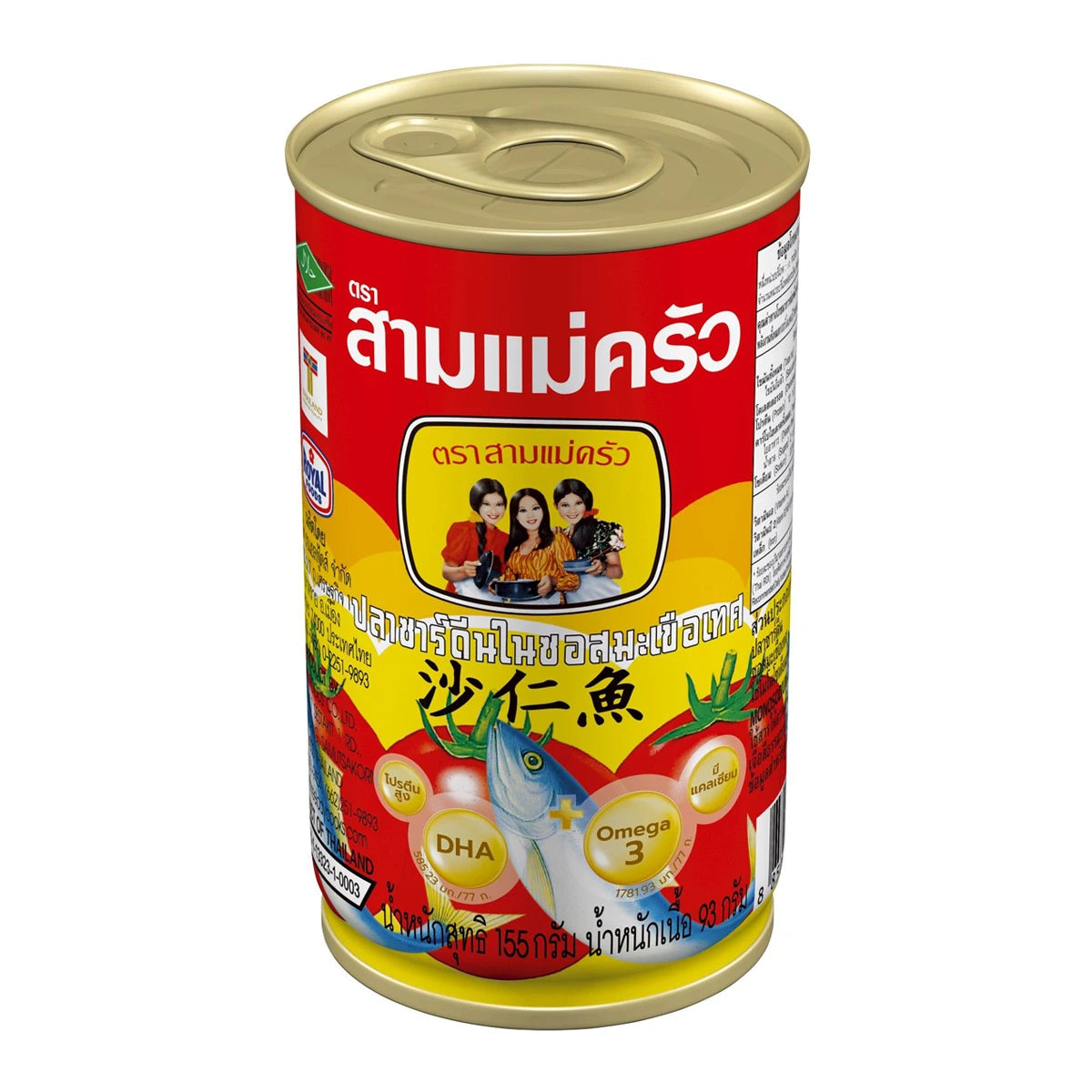 Three Lady Cooks Sardines in Tomato Sauce 155g