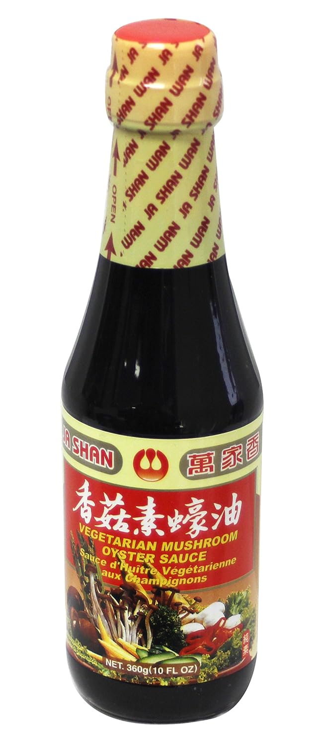 Wan Ja Shan Vegetarian Oyster Sauce with Mushrooms Flavour 360g