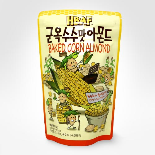 Gilim Corn Flavour Almond Nuts 190g
