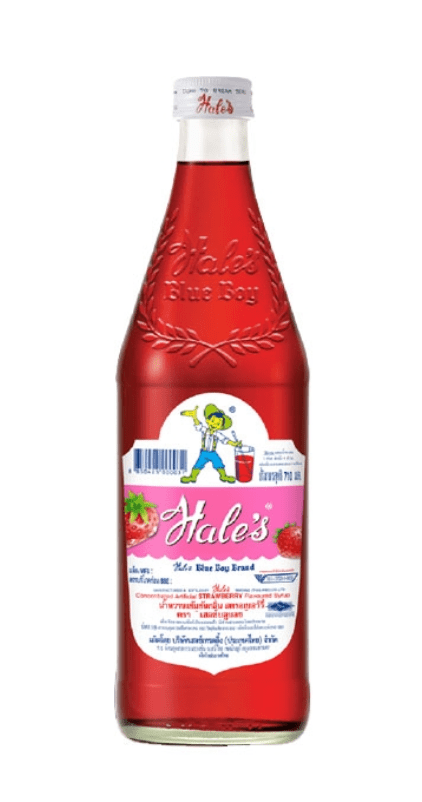 Hale's Blue Boy Brand Strawberry Flavour Syrup 710ml