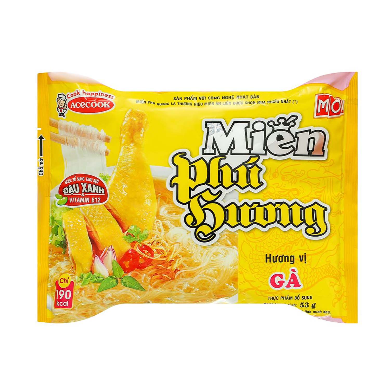Acecook Chicken Artificial Flavour Instant Vermicelli 54g