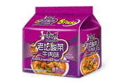 Kang Shi Fu Pickled Vegetables Beef Flavour Instant Noodles 5p