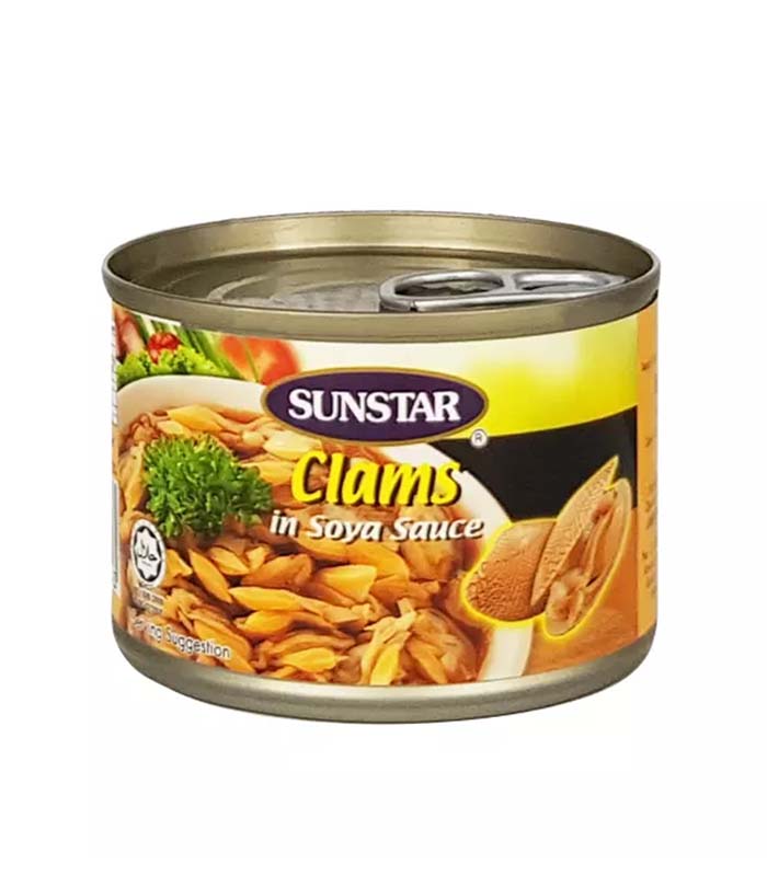 Sunstar Clams In Soya Sauce 160g