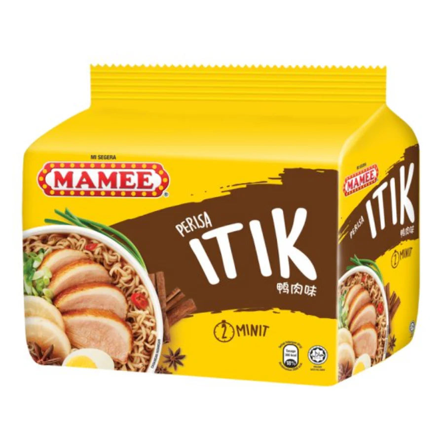 Mamee Perisa Itik Duck Flavour Instant Noodles 5 Packs