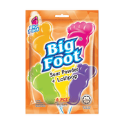 Big Foot Sour Powder Lollipop 72g