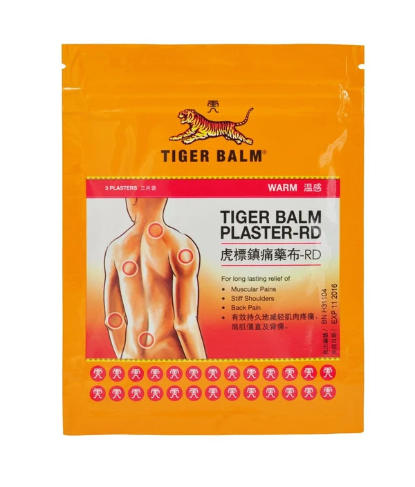 Tiger Balm Plaster Warm 3 Plasters