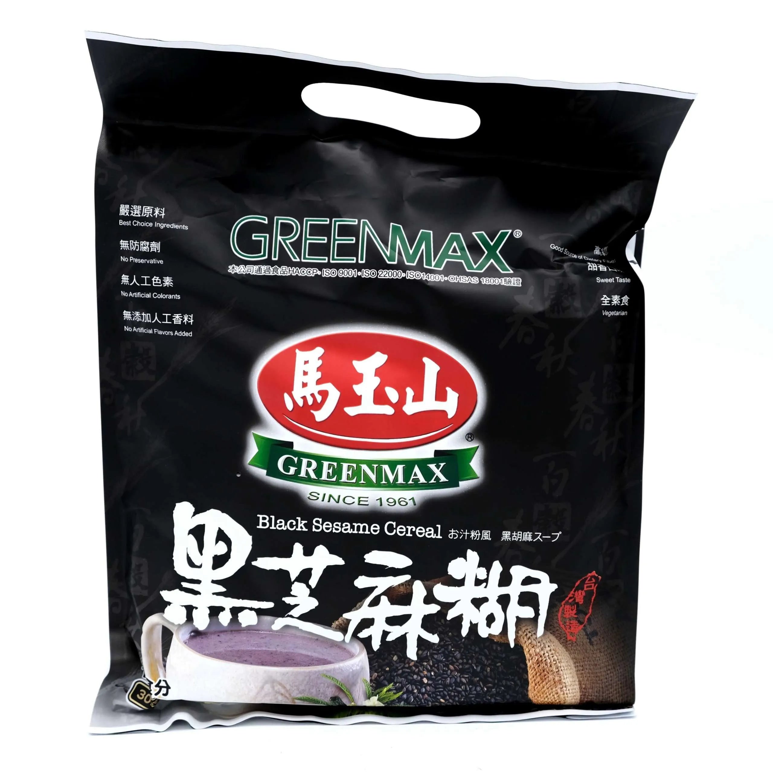 Greenmax Black Sesame Cereal 30g*12