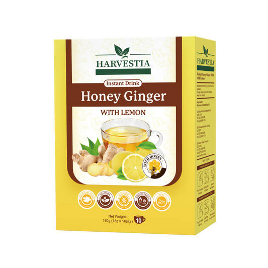 Harvestia Instant Drink Honey Ginger With Lemon 10p