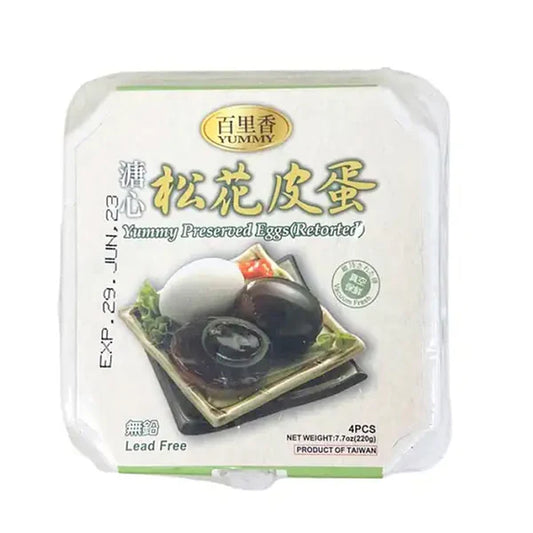 Yummy Brand Preserved Duck Eggs 220g (4 Pieces)